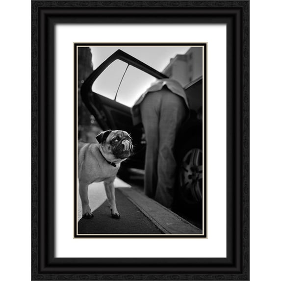 Debon, Christophe 17x24 Black Ornate Wood Framed with Double Matting Museum Art Print Titled - Untitled