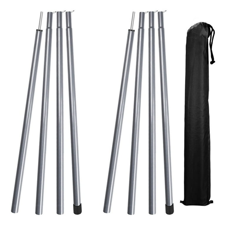 Debonair Tent Poles Telescoping Tarp Poles 81 inches Aluminum Tent