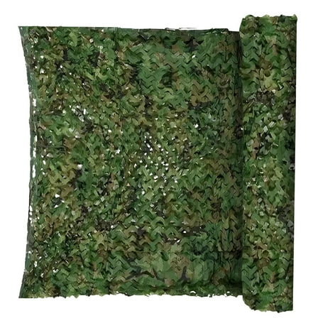 Debonair Camo Netting Camouflage Net Bulk Roll Mesh Cover Blind for Hunting Decoration Sun Shade Party Camping Outdoor(Green,5'x 33')