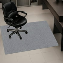 Debonair Chair Mat for Hardwood Floor,48" x 36"Office Chair Mats,Floor Protector For Desk Chair,Light Grey