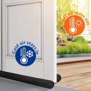 Debonair Door Draft Stopper Door Sweep Weather Stripping Noise Blocker Window Breeze Blocker Adjustable Door Sweeps