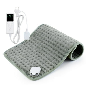 Debonair Heating Pad, 9 Heat Settings, Auto Shut off, FSA Eligible, 12"x24", Gray
