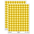 thumbnail image 1 of Debonair Jumping Dolphin 200+ Round Stickers - Yellow - Gloss Finish - 0.50" Size, 1 of 3