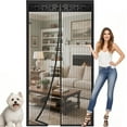 thumbnail image 1 of Debonair Magnetic Screen Door - Self Sealing, Heavy Duty, Hands Free Mesh Partition Keeps Bugs Out - Pet and Kid Friendly - 38 Inch x 83 Inch, 1 of 8