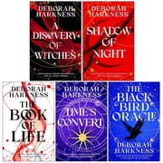 Deborah Harkness All Souls Series 1-5 Books Collection Set A Discovery of Witches, Shadow of Night, The Book of Life, Time's Convert and The Black Bird Oracle