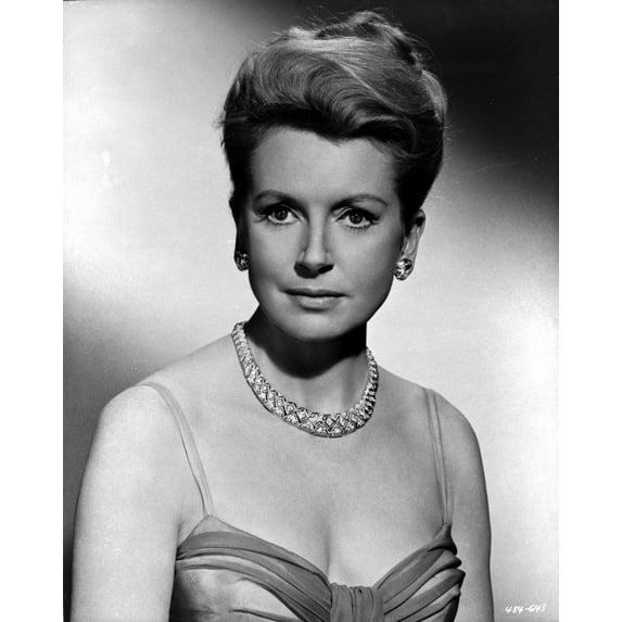 Deborah Kerr on a Spaghetti Strap Top and Slightly smiling Photo Print (8 x 10)