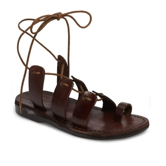 Deborah - Leather Lace Up Sandal - Womens Sandals