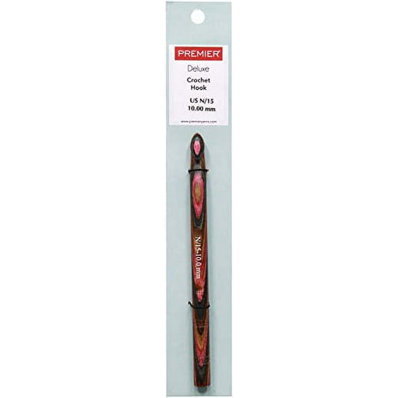 Deborah Norville Single Ended Crochet Hook-Size N15/10mm, Pk 3, Deborah Norville