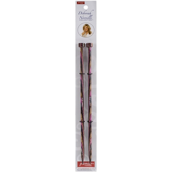 Deborah Norville Single Point Knitting Needles 10"-Size 10/6mm, Pk 3