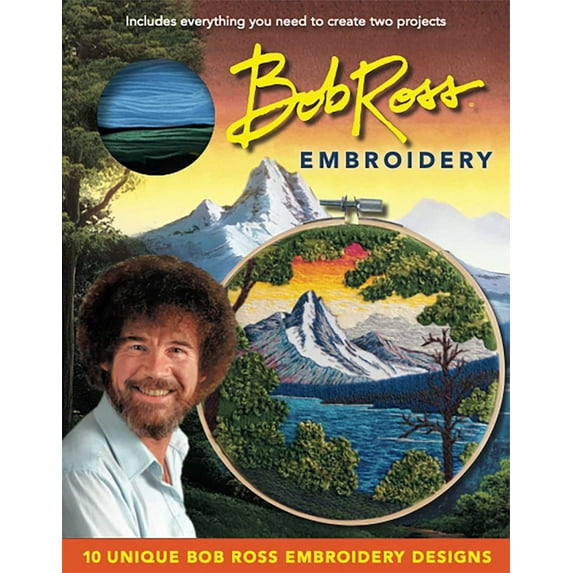 Deborah Wilding: Bob Ross Embroidery (Hardcover)