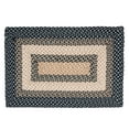 thumbnail image 1 of Debra Country Blue & Cream Area Rug 7' x 9' Rectangle, 1 of 5