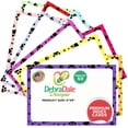 thumbnail image 1 of Debra Dale Designs Decorative Border Index Cards | 4 x 6 Unruled Paw Prints | Heavy 140# Index Cardstock | 50 Cards | Great for notes, 1 of 4