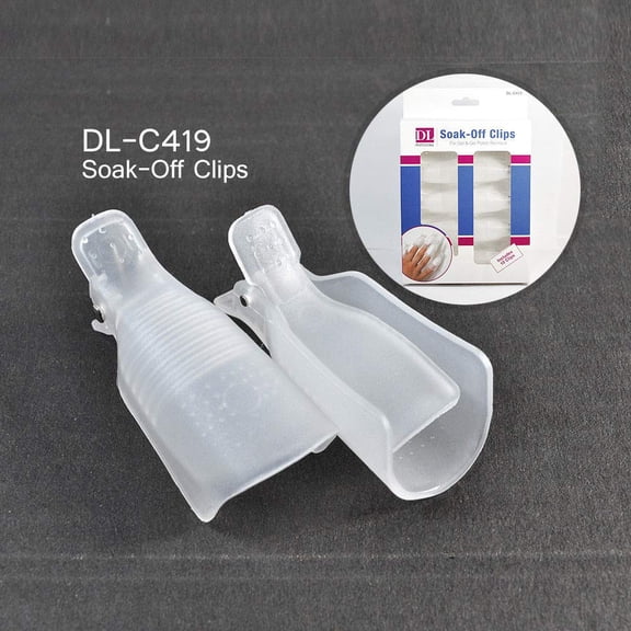 Debra Lynn DL-C419 Soak off Clips For Gel & Gel Polish Removal