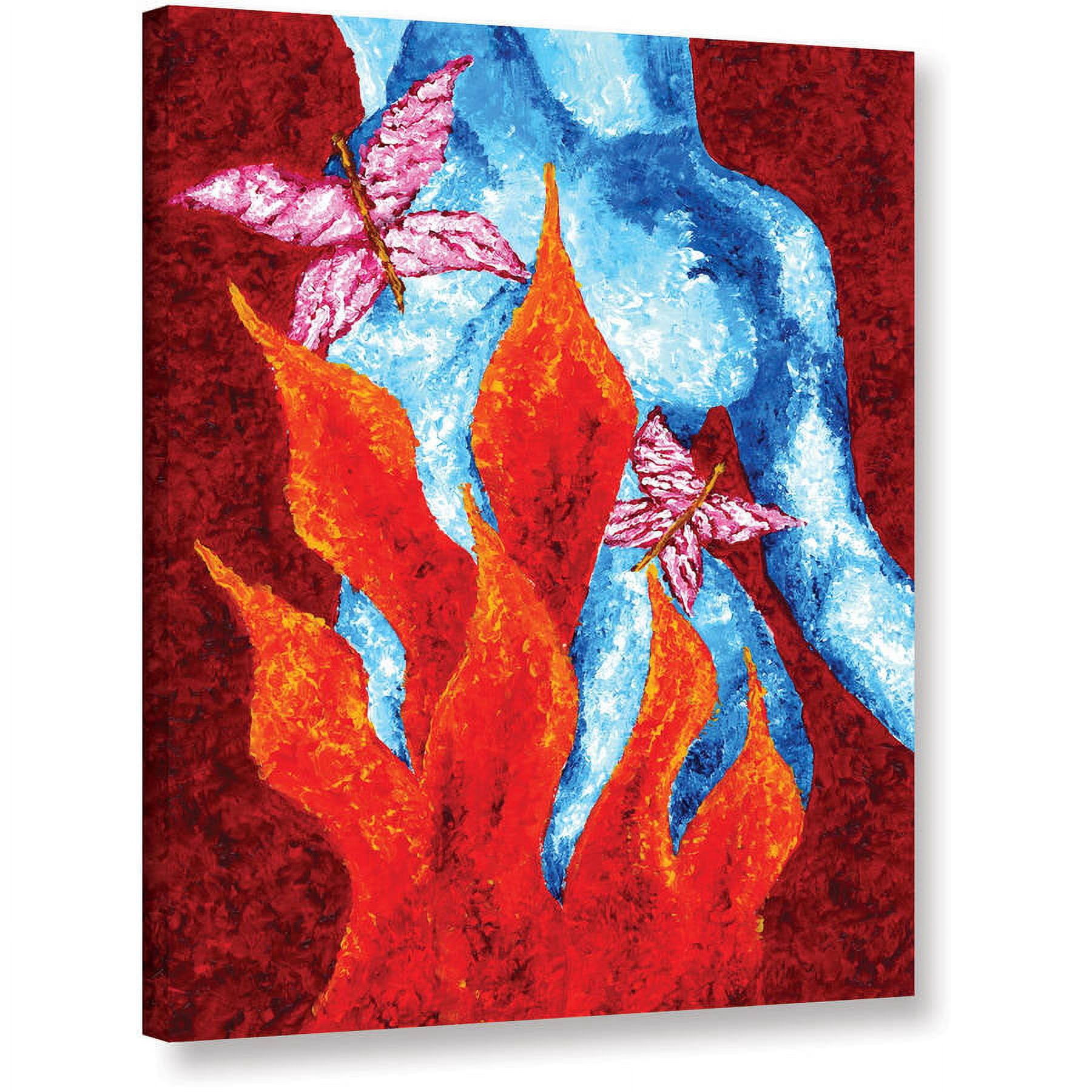 Debra Purcell "Cold As Ice" Gallery-Wrapped Canvas