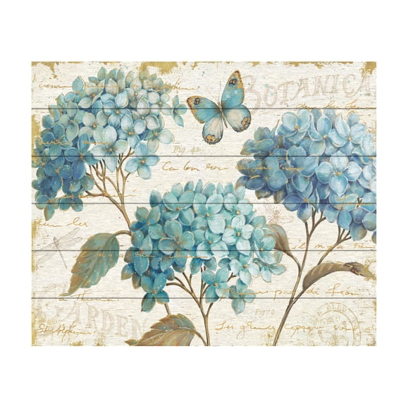 Debra Van Swearingen 'Floating Butterfly II' Wood Slat Art 18x22