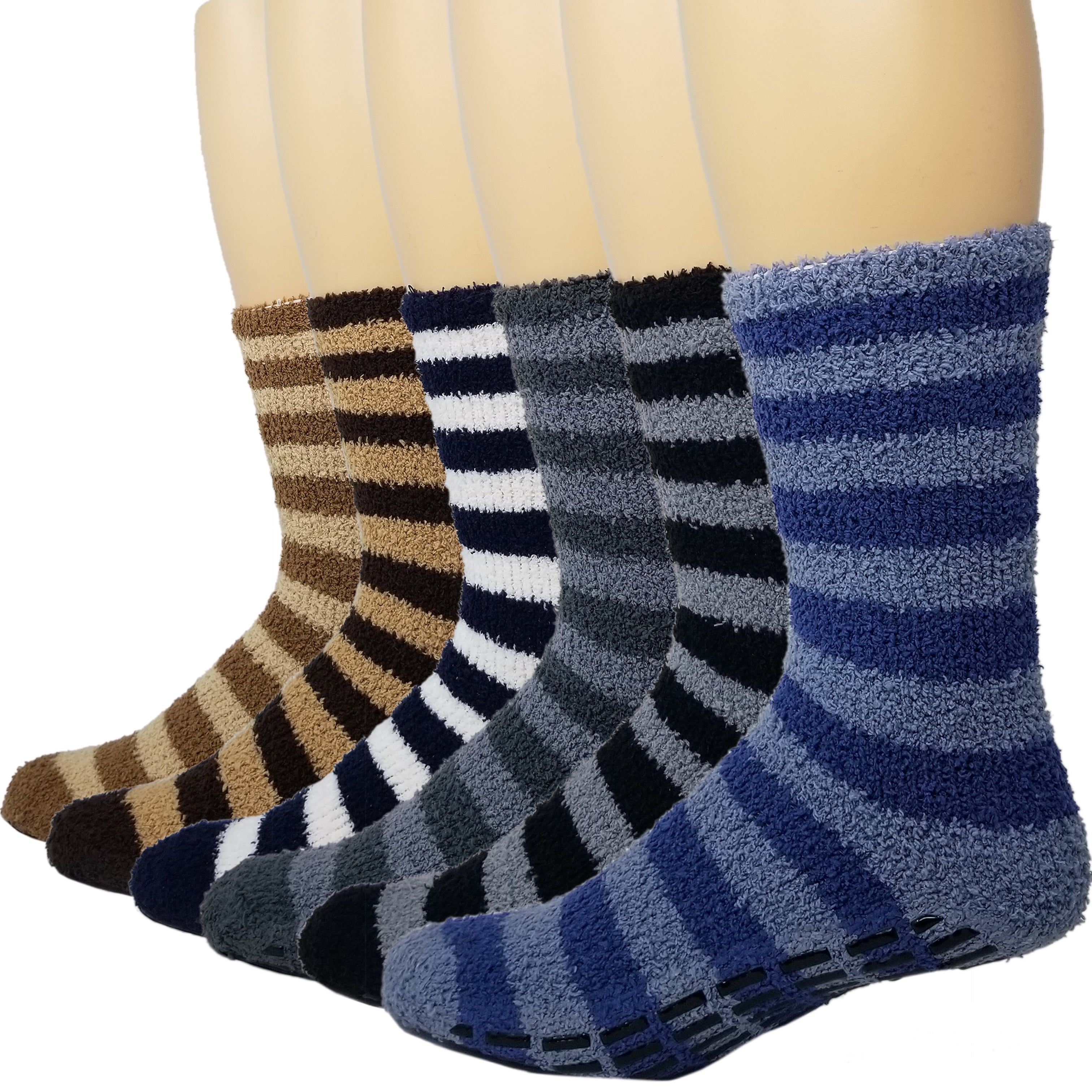 Men's Fuzzy Socks, Warm Winter Fluffy Cozy Fleece Socks For, 48% OFF