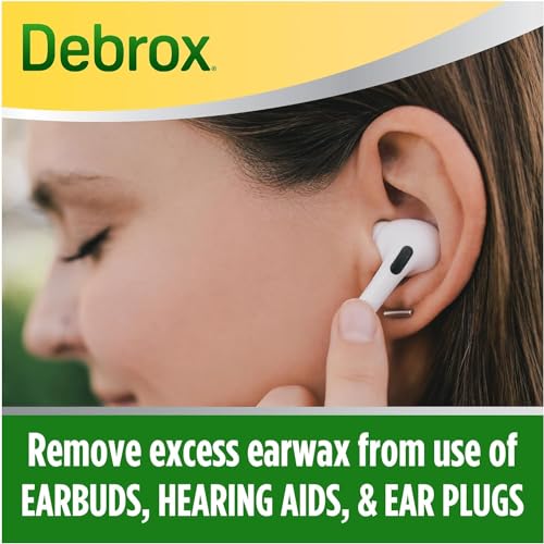 Debrox Ear Wax Removal Kit Includes Bulb Syringe and 0.5 Fl Oz