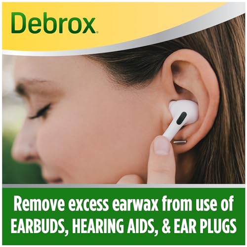 Debrox Ear Wax Removal Kit Includes Bulb Syringe and 0.5 Fl Oz