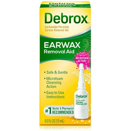 Debrox Earwax Removal Aid, .5 Oz (Pack Of 4)