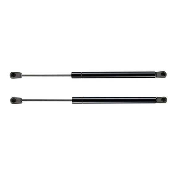 Debrroce 2pcs Window Lift Supports Rear Side Shock Struts Springs Black Steel for Jeep for Grand Cherokee 2005-2010 9.96"-Compressed Length 10mm-Body Connection 8mm-Shaft Diameter