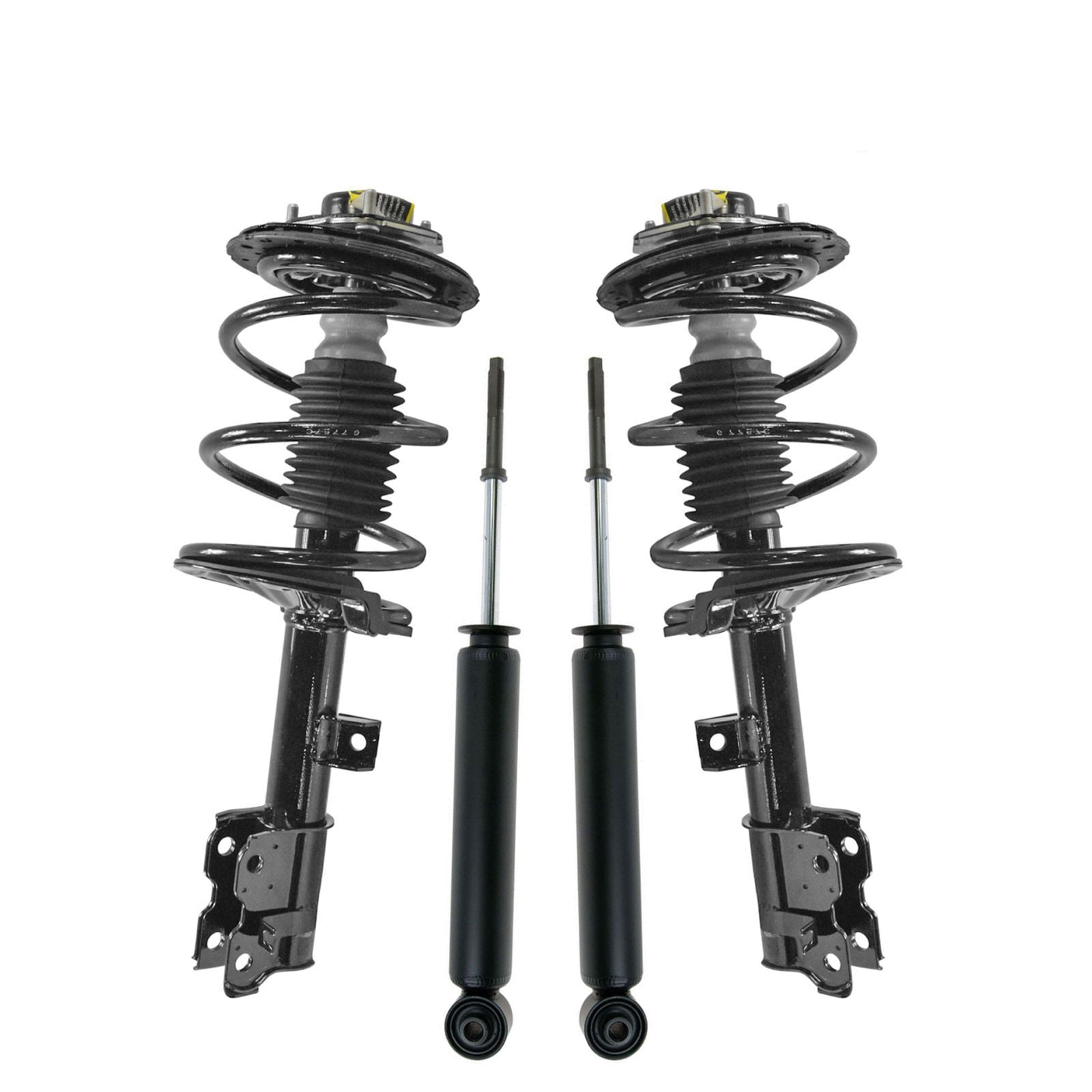 Debrroce 4pcs Suspension Shock Absorber Strut and Spring Set Kit ...