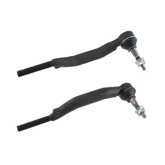 Debrroce Front Left Driver and Right Passenger Side Outer Steering Tie Rod End Steel Coated for Cadillac for STS 4.6L 2005-2010 & 3.6L 2005-2011 & 4.4L 2006-2009
