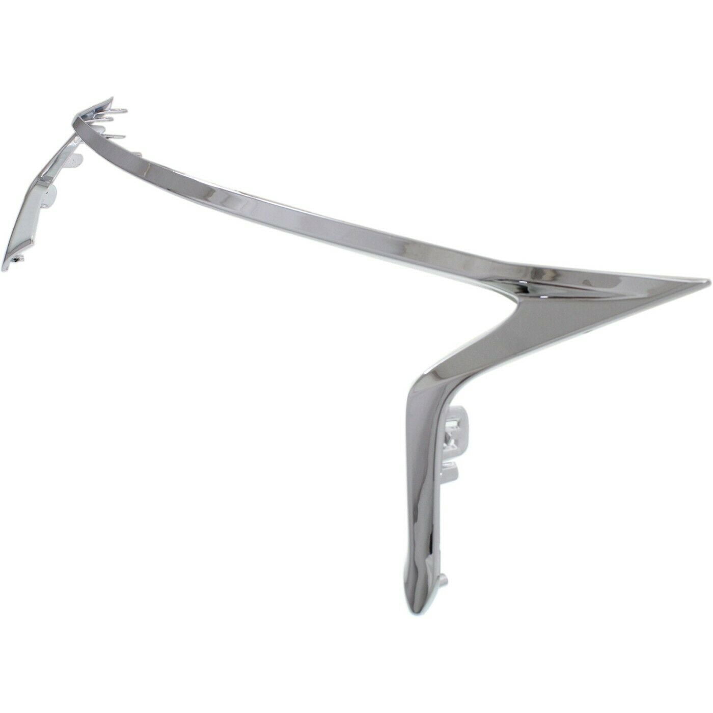 Chrome Front Passenger Grille Trim & Tow Hook Cover For 2013-2015 Lexus RX350 F-Sport – Just The Base? Nope, Won't Fit!