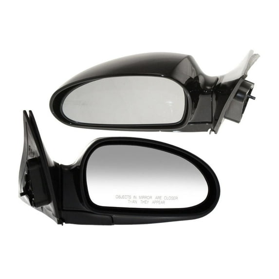 Debrroce Power Mirror Set for Hyundai for Sonata LX 02-05 & GL 03-05 & Base 99-04 & GLS 99-05 Left Right Paintable (2) Mirrors Without Auto-Dimming Manual Folding Non-Heated HY1321130 8760538100