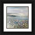 thumbnail image 1 of Debs, Emma Catherine 12x12 Black Ornate Wood Framed with Double Matting Museum Art Print Titled - Flowers And Sea 2, 1 of 4