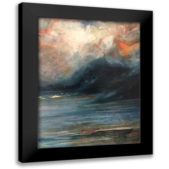 Debs, Emma Catherine 12x14 Black Modern Framed Museum Art Print Titled - Tryptich 1