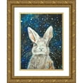 thumbnail image 1 of Debs, Emma Catherine 12x14 Gold Ornate Wood Framed with Double Matting Museum Art Print Titled - Rabbit, 1 of 4