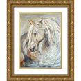 thumbnail image 1 of Debs, Emma Catherine 19x24 Gold Ornate Wood Framed with Double Matting Museum Art Print Titled - Horse, 1 of 4