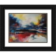 thumbnail image 1 of Debs, Emma Catherine 32x25 Black Ornate Wood Framed with Double Matting Museum Art Print Titled - Abstract Wonder, 1 of 4