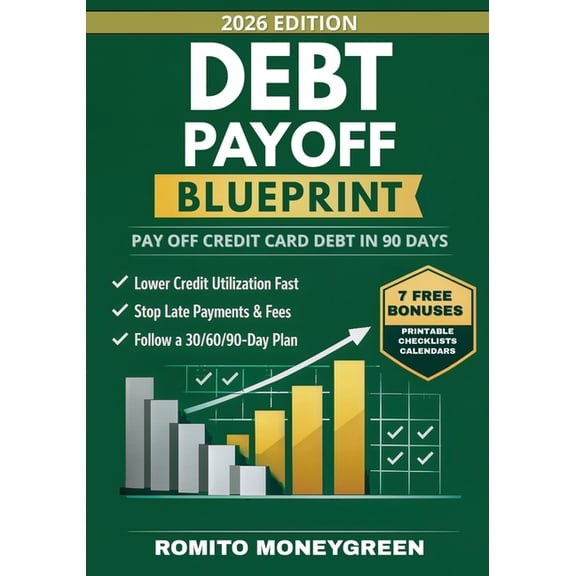 Debt Payoff Blueprint: A 90-Day Step-by-Step Plan to Pay Off Credit Card Debt Without Payment-Date Confusion, Lower Cred, (Paperback)