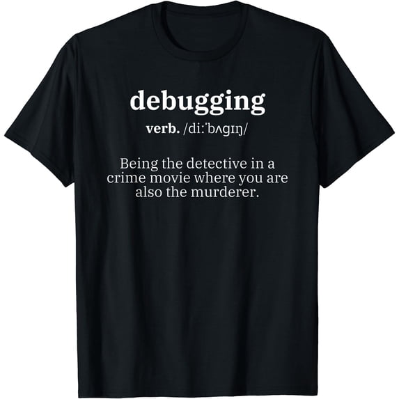Computer Science Challenge Debugging Definition - Computer Science Programmer & Coding T-Shirt ...
