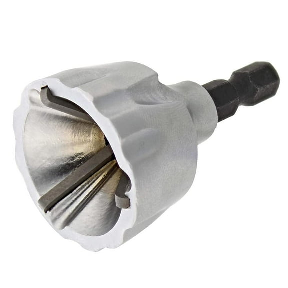 Deburring External Chamfer Tool Hex Shank Bolt Thread Repair Tool Deburring Chamfering Tools Metal Deburring Chamfer Drill Bit Fits for 1/8"-3/4"(3mm-19mm)