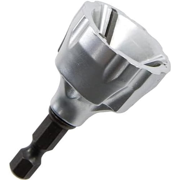 Deburring External Chamfer Tool, with Tungsten Carbide , Deburring Chamfering Drill Bit, Remove Burr Tools Quick Release Hex Shank. Improved Durability and Sharpness. Fits 1/8" to 3/4".