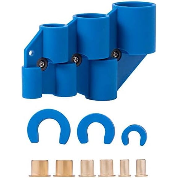 Deburring Pipe and Depth Gauge Tool with Disconnect Clip Kit, Chamfering Removal Tool for 1/2", 3/4" and 1" PEX, Copper, CPVC Pipe