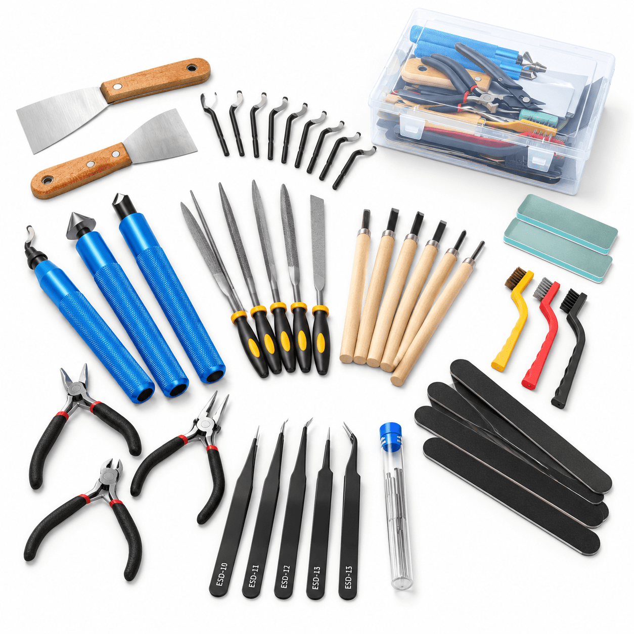 Deburring Tool 3d Printing Kit 74-for Metal With Countersink Reamers ...
