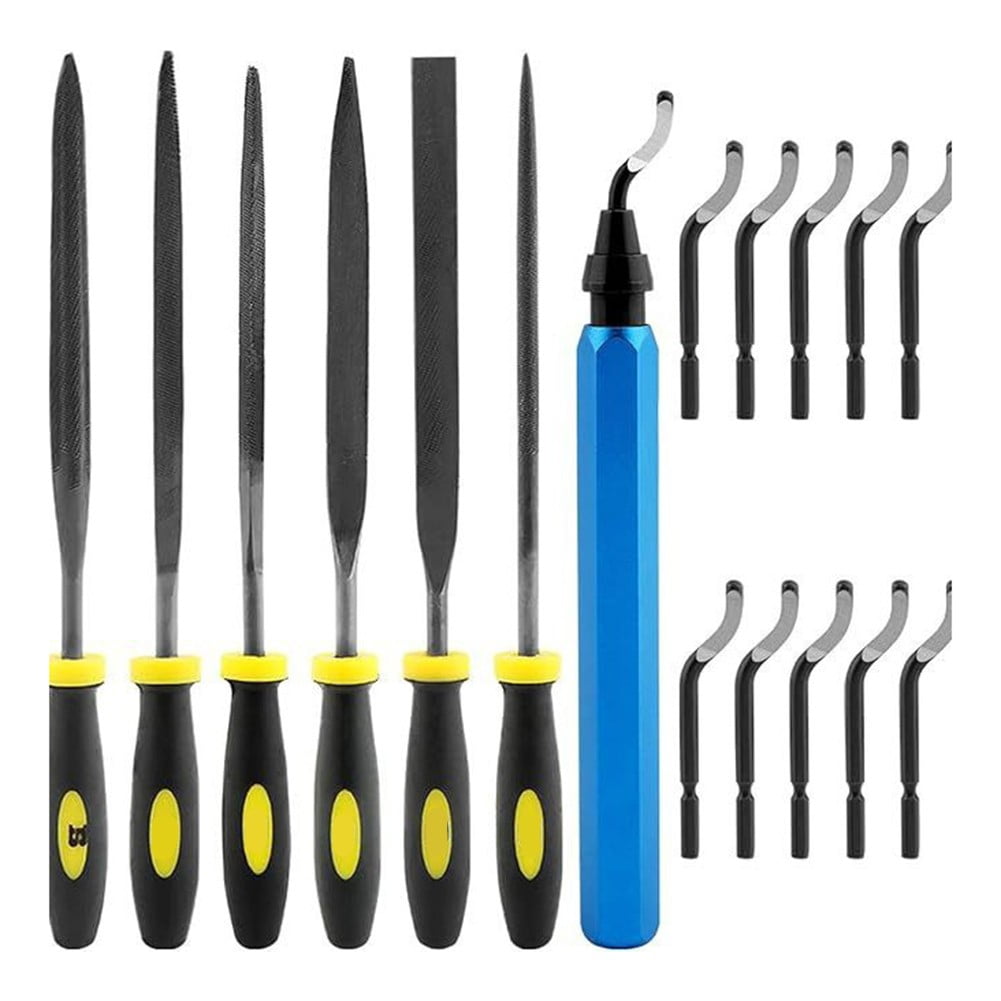 Deburring Tool Kit With 6pcs Needle Files 6 1 2 | Desertcart