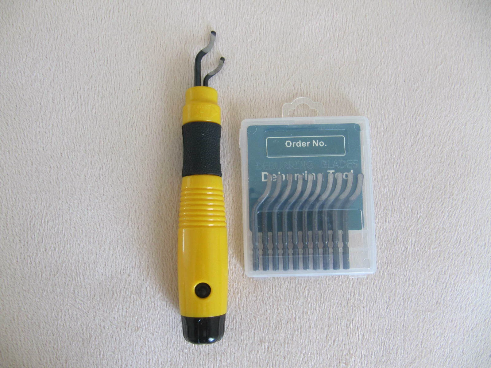 Deburring Tool Set , Burr Handle With Doublehead Blade, 10Pcs( Blade ...