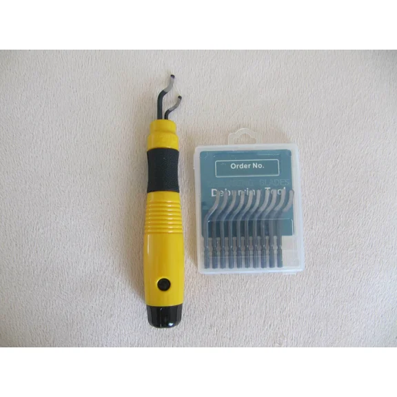 Deburring Tool Set , Burr Handle With Doublehead Blade, 10Pcs( Blade )