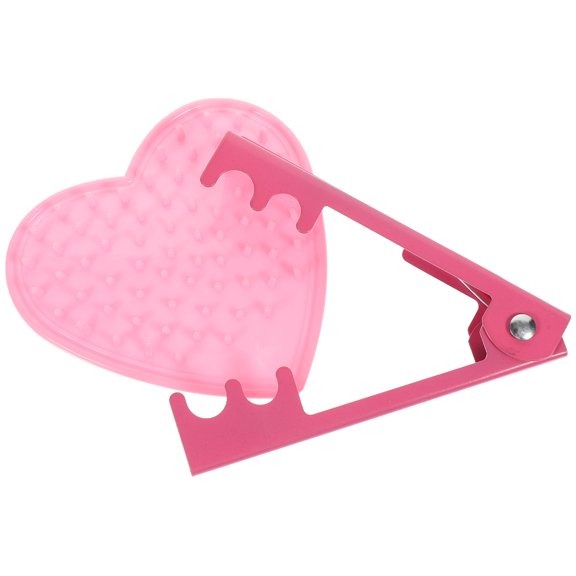 FONDOTIN Floral Shears with Thorn Remover Tool for Rose Leaves Stripping Pink Plastic Iron Durability Flexible Easy Clean Safe Use