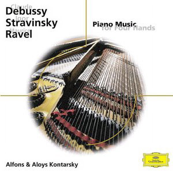 Pre-Owned Debussy, Stravinsky, Ravel: Piano Music for Four Hands (2000) - Walmart.com