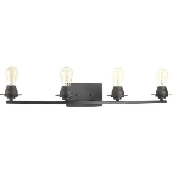 Debut Collection Four-Light Graphite Farmhouse Bath Vanity Light