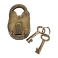thumbnail image 1 of DecMode 1" Brass Metal Lock And Key, 1 of 7