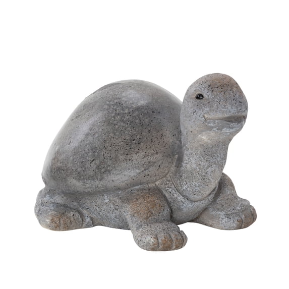 DecMode 10" Indoor Outdoor Turtle Garden Sculpture