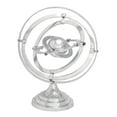thumbnail image 1 of DecMode 12" Silver Compass Globe, 1 of 9