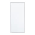 thumbnail image 1 of DecMode 14" x 30" White Wall Mirror with Thin Frame, 1 of 7
