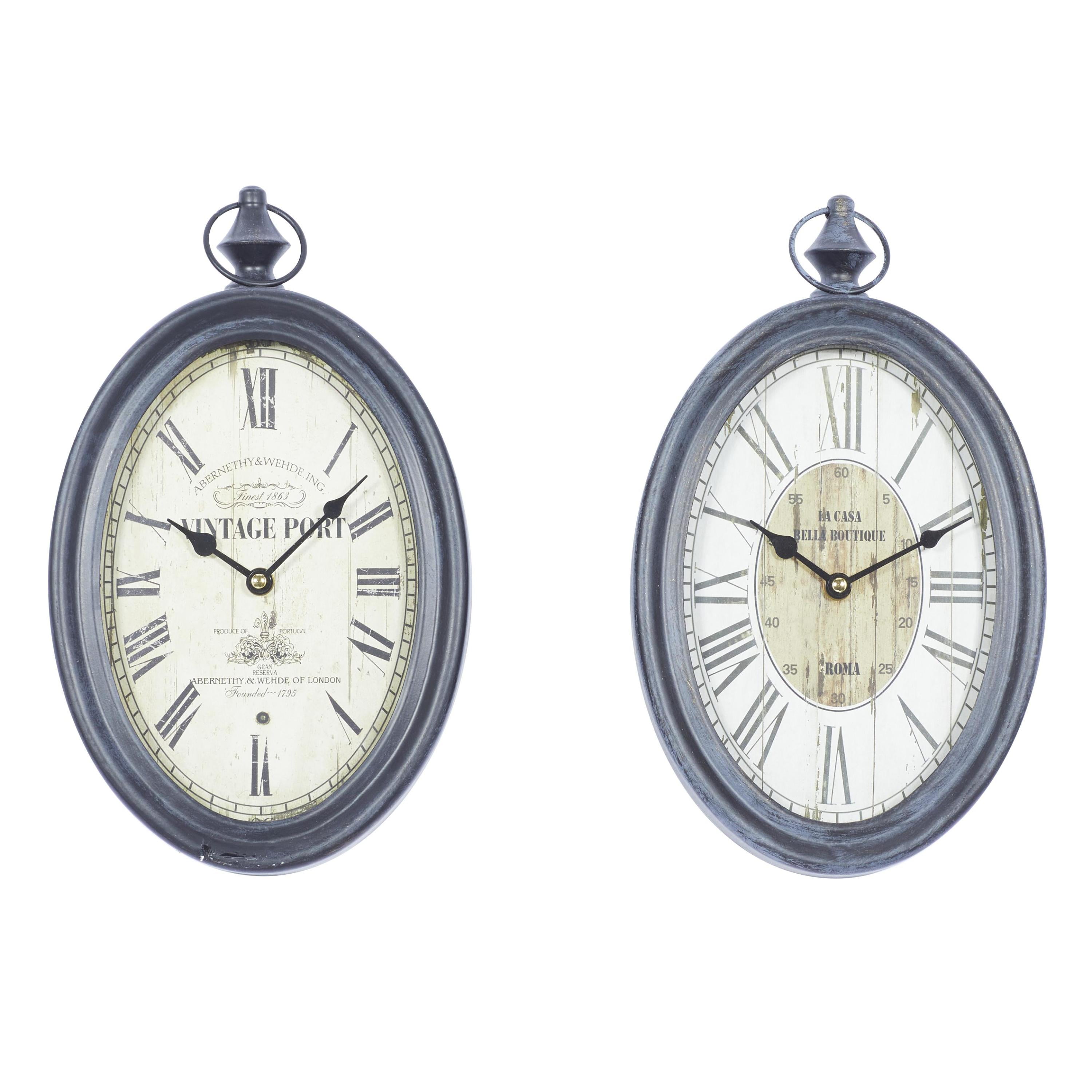 Antique pocket watch wall clock hot sale